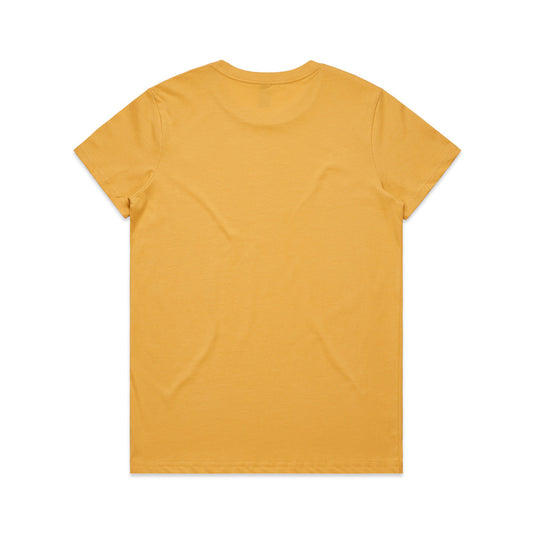 Women's Maple T-Shirt - Mustard