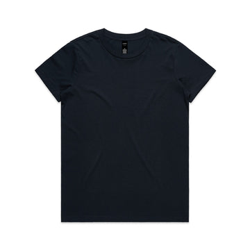 Women's Maple T-Shirt - Navy