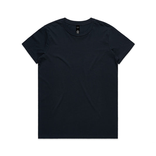 Women's Maple T-Shirt - Navy