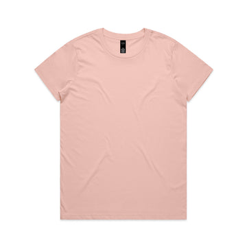 Women's Maple T-Shirt - Pale Pink