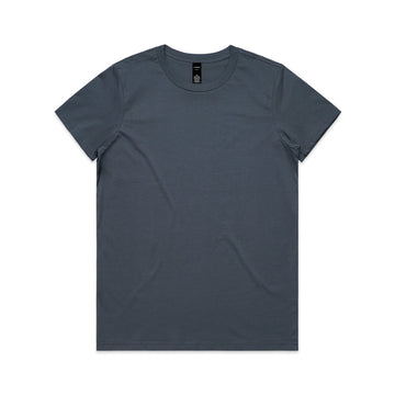 Women's Maple T-Shirt - Petrol Blue