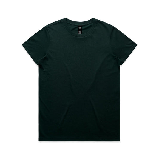 Women's Maple T-Shirt - Pine Green
