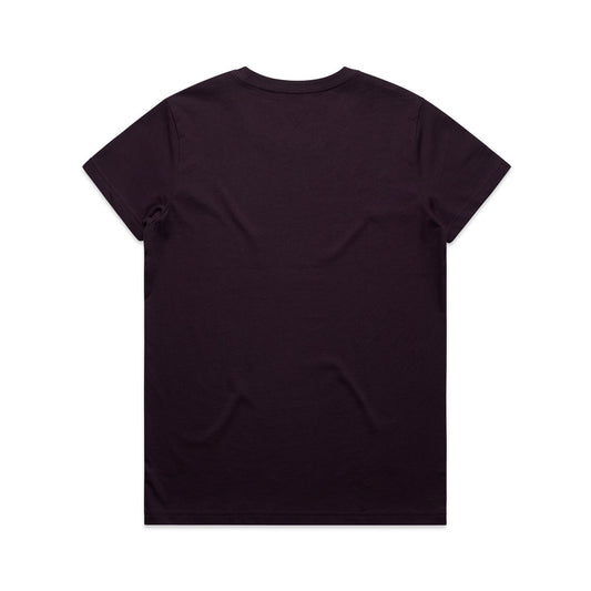 Women's Maple T-Shirt - Plum