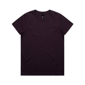Women's Maple T-Shirt - Plum