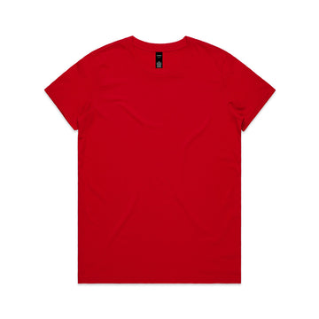Women's Maple T-Shirt - Red
