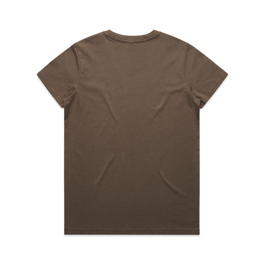 Women's Maple T-Shirt - Walnut