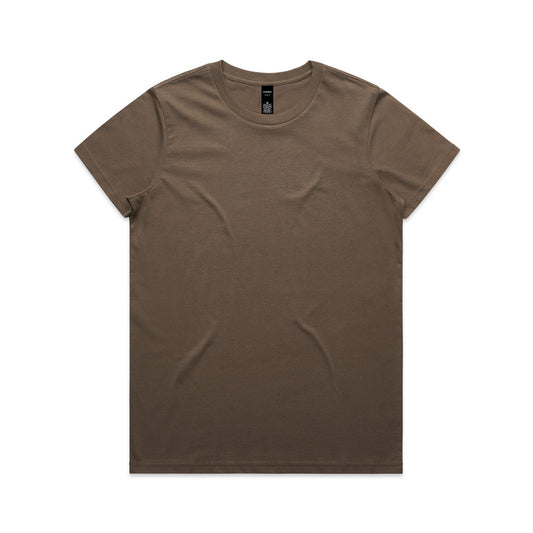 Women's Maple T-Shirt - Walnut