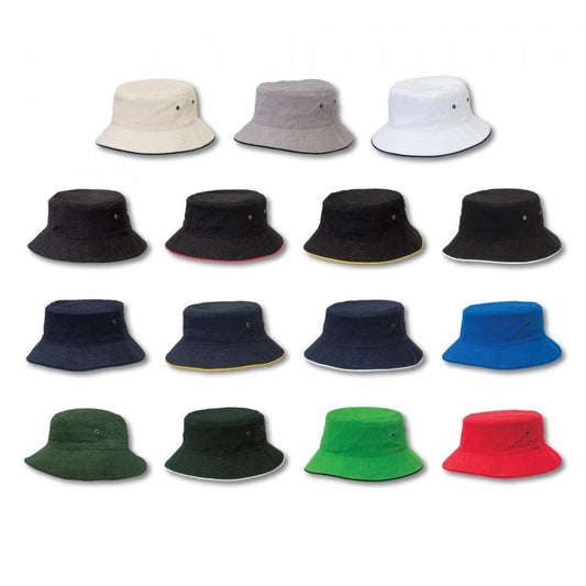Bucket Hat Sandwich Trim
