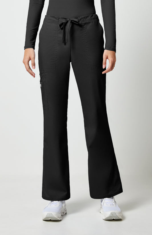 Mid Rise Drawstring Cargo Pant