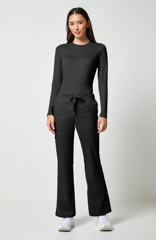 Mid Rise Drawstring Cargo Pant