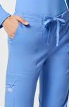 Mid Rise Drawstring Cargo Pant