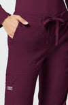 Mid Rise Drawstring Cargo Pant