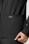 Stretch Womens Zip Front Jacket