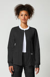 Stretch Womens Zip Front Jacket