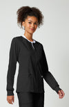 Stretch Womens Zip Front Jacket