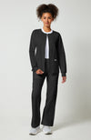 Stretch Womens Zip Front Jacket