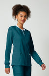 Stretch Womens Zip Front Jacket
