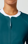 Stretch Womens Zip Front Jacket