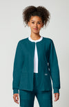 Stretch Womens Zip Front Jacket
