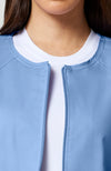 Stretch Womens Zip Front Jacket