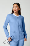 Stretch Womens Zip Front Jacket