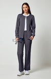Stretch Womens Zip Front Jacket
