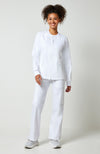 Stretch Womens Zip Front Jacket