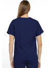 Womens V Neck Top - Navy