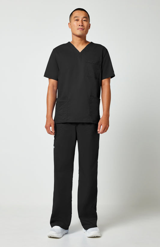 Unisex V Neck Scrub Top