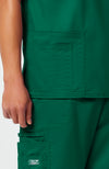 Unisex V Neck Scrub Top
