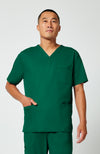 Unisex V Neck Scrub Top