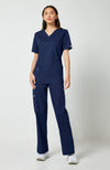 Unisex V Neck Scrub Top