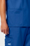 Unisex V Neck Scrub Top