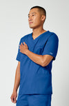 Unisex V Neck Scrub Top