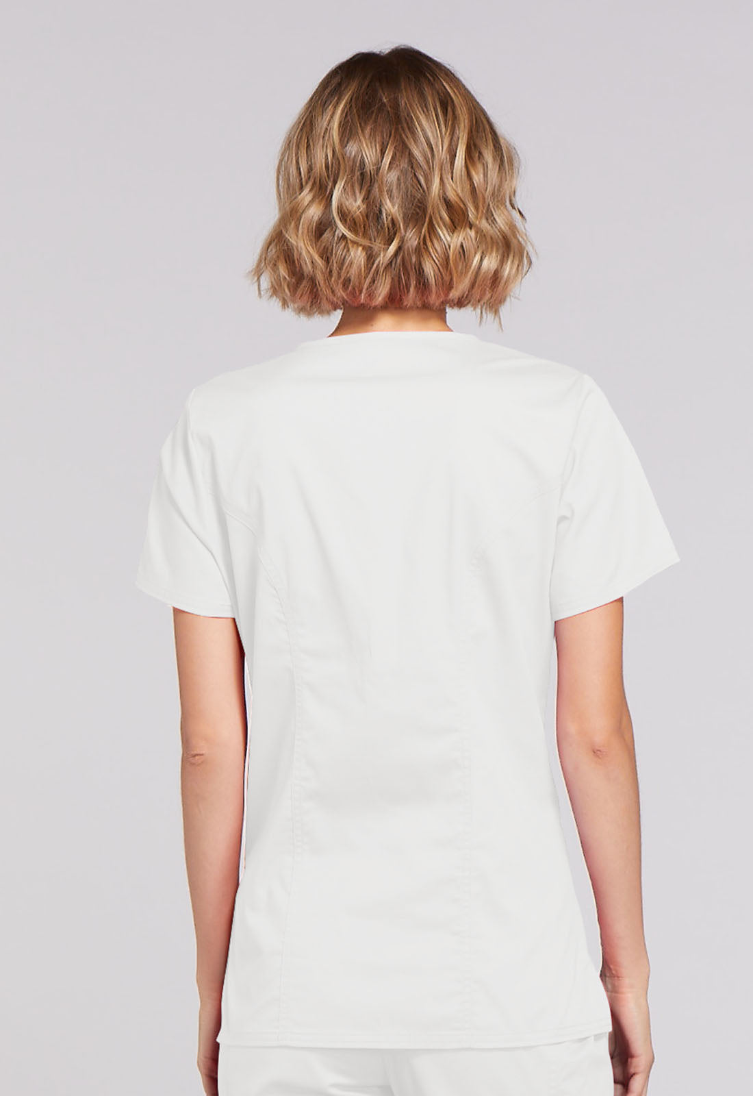 Mock Wrap Top - White