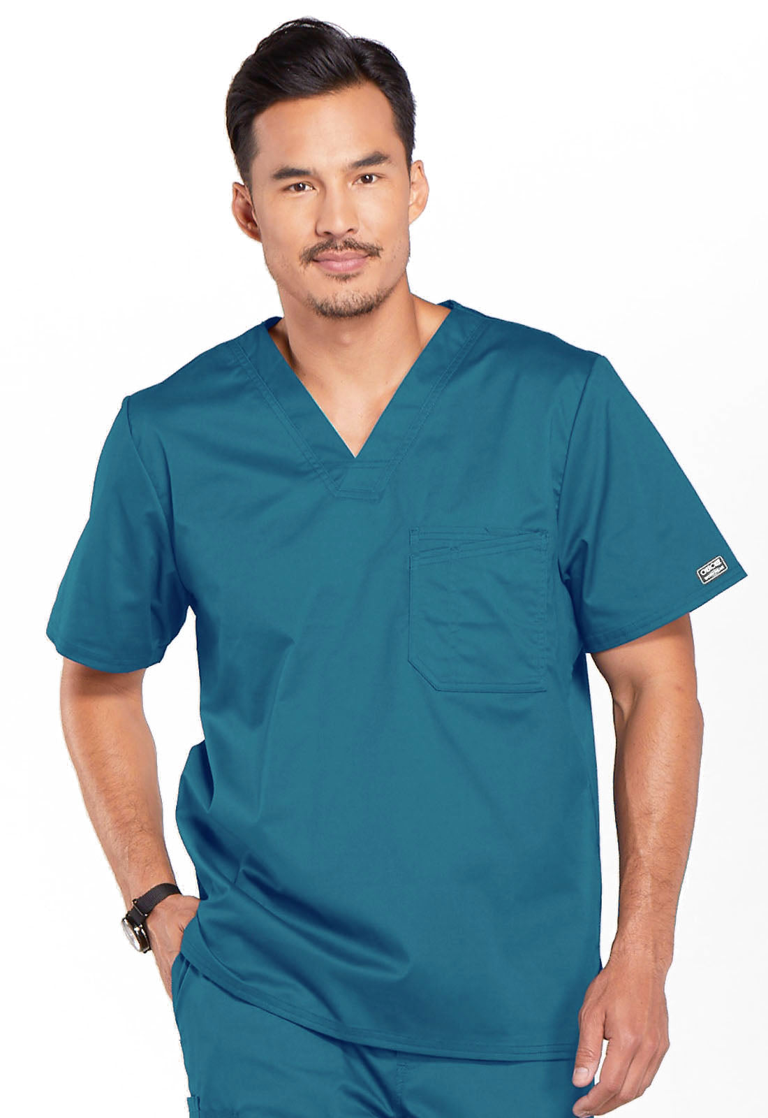 Men's V-Neck Scrub Top