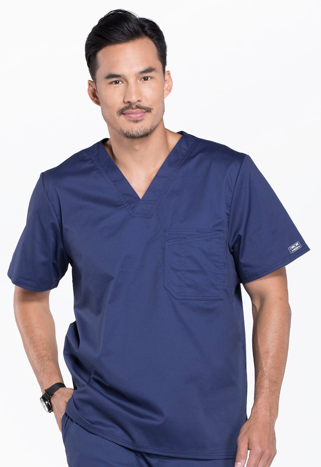 Men's V-Neck Scrub Top