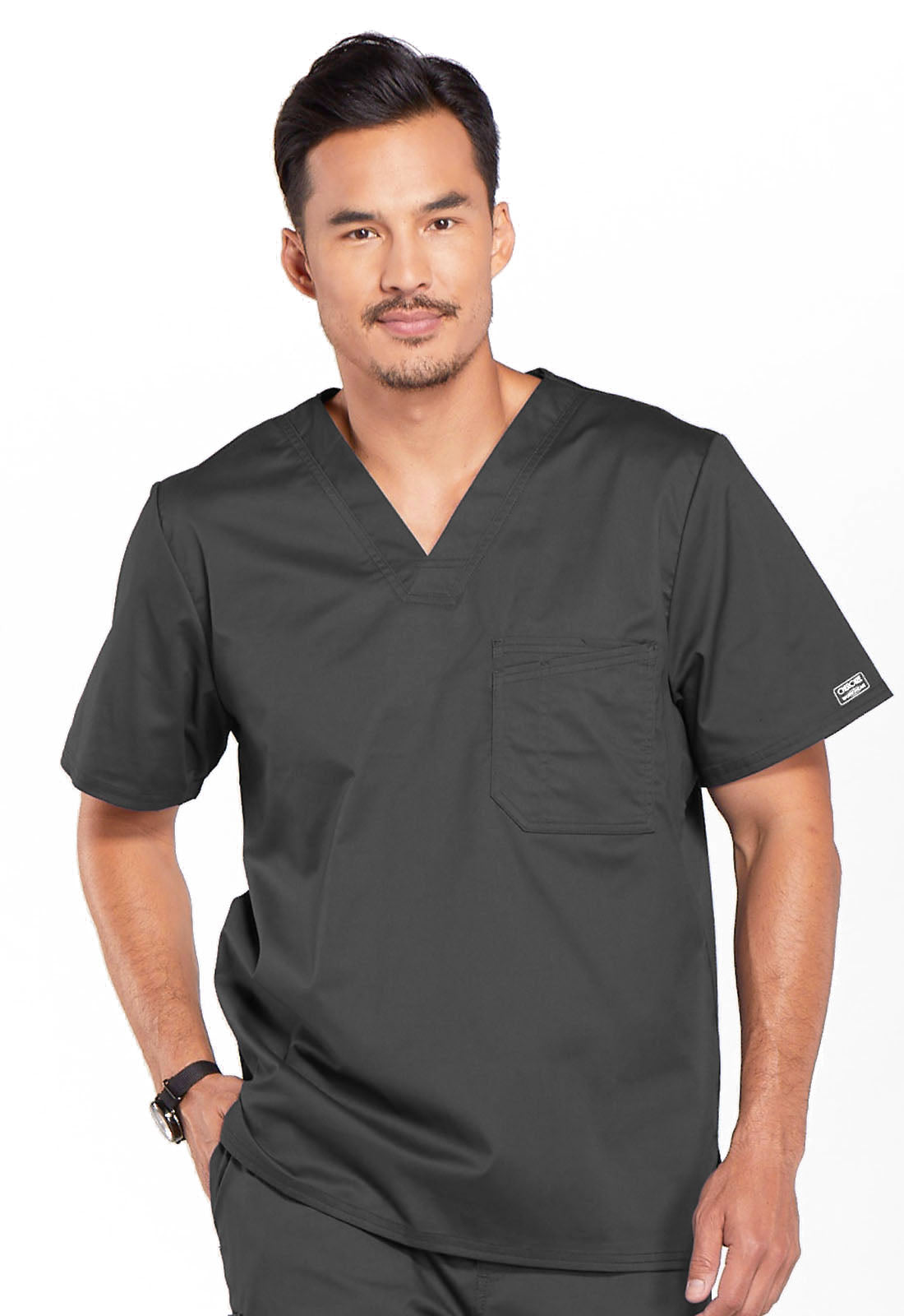 Men's V-Neck Scrub Top