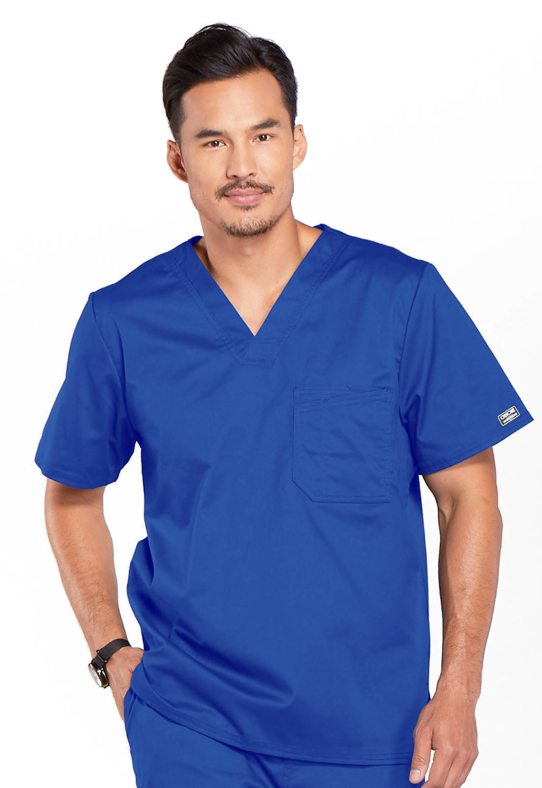 Men's V-Neck Scrub Top