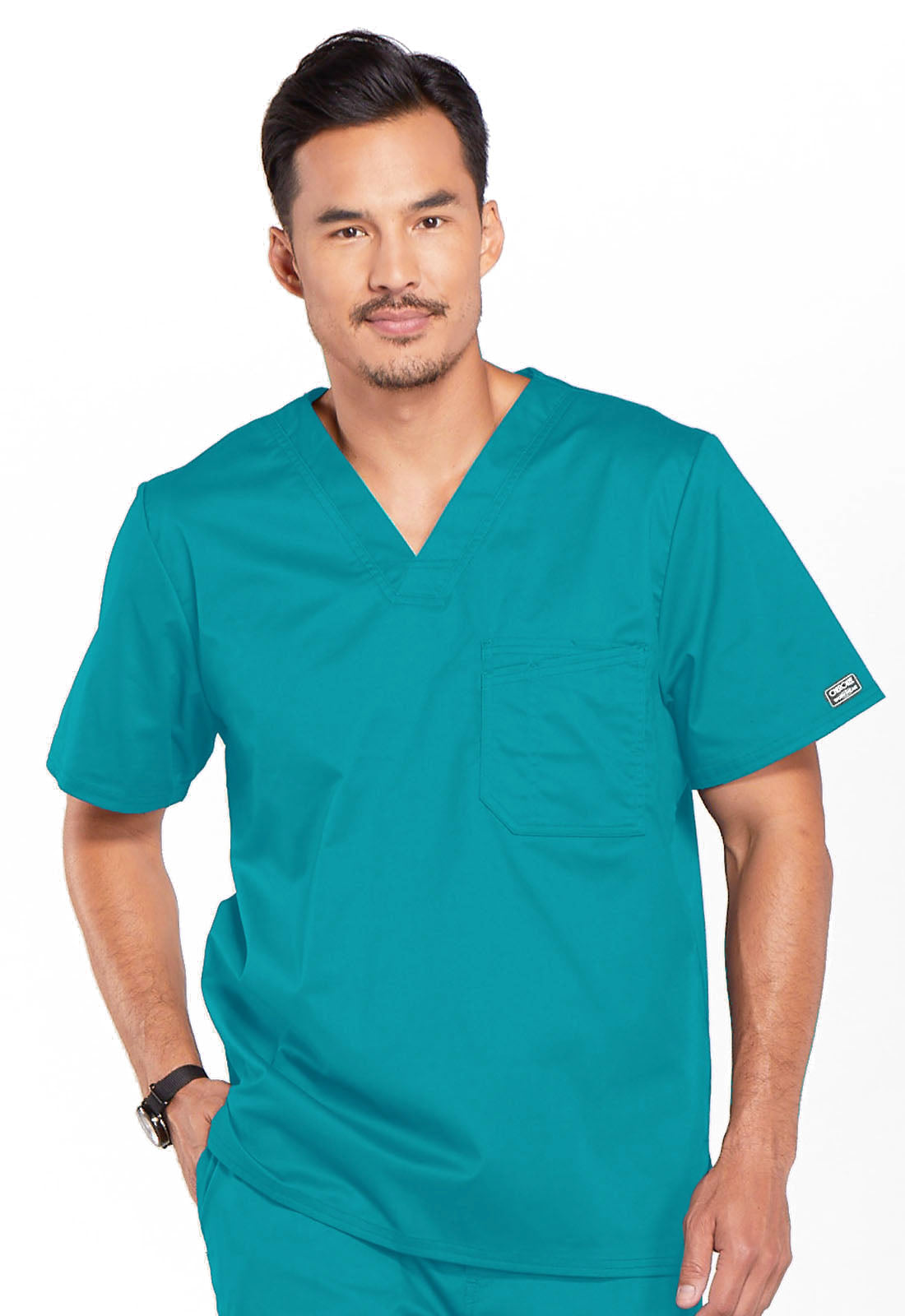 Men's V-Neck Scrub Top