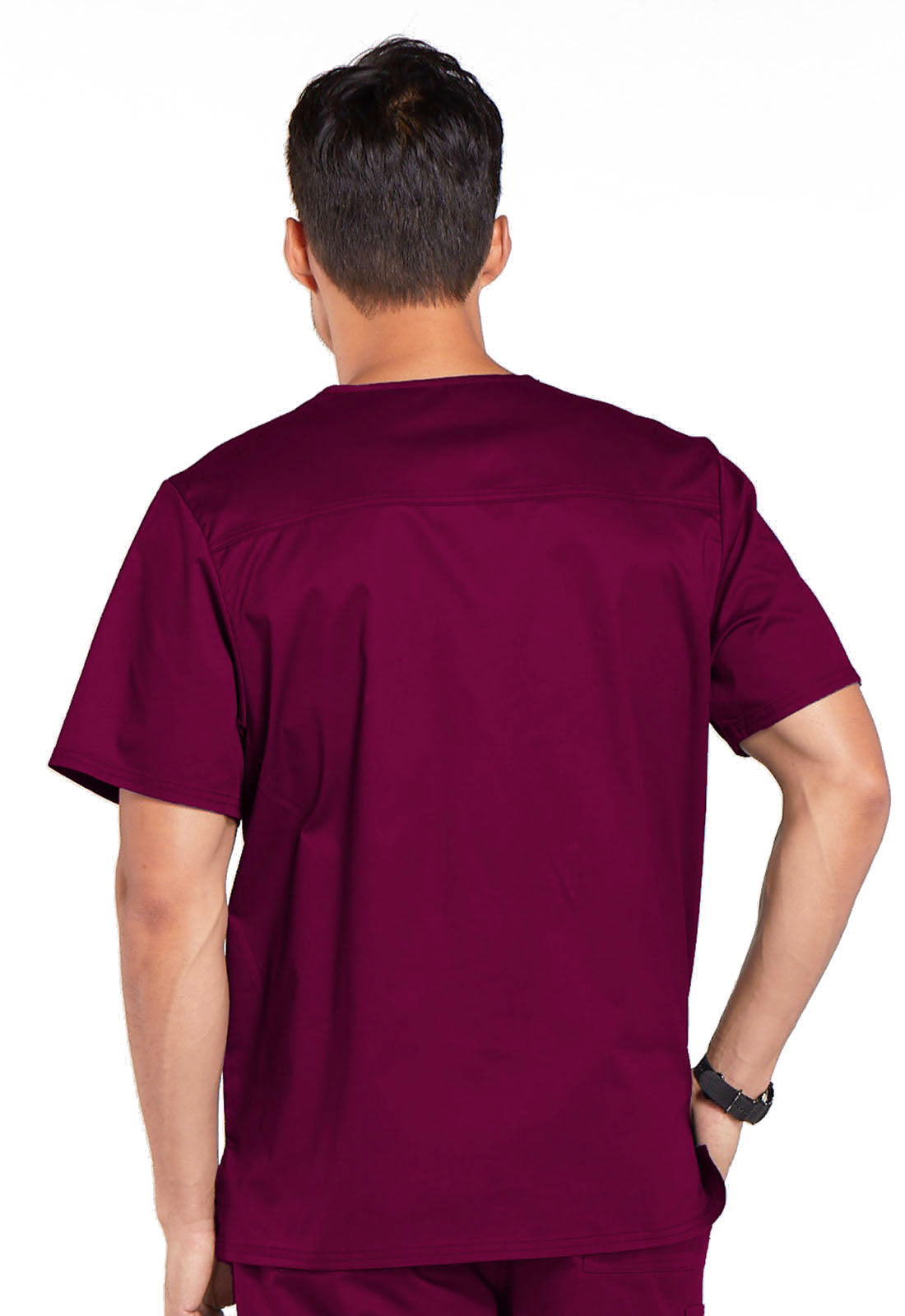 Men's V-Neck Scrub Top