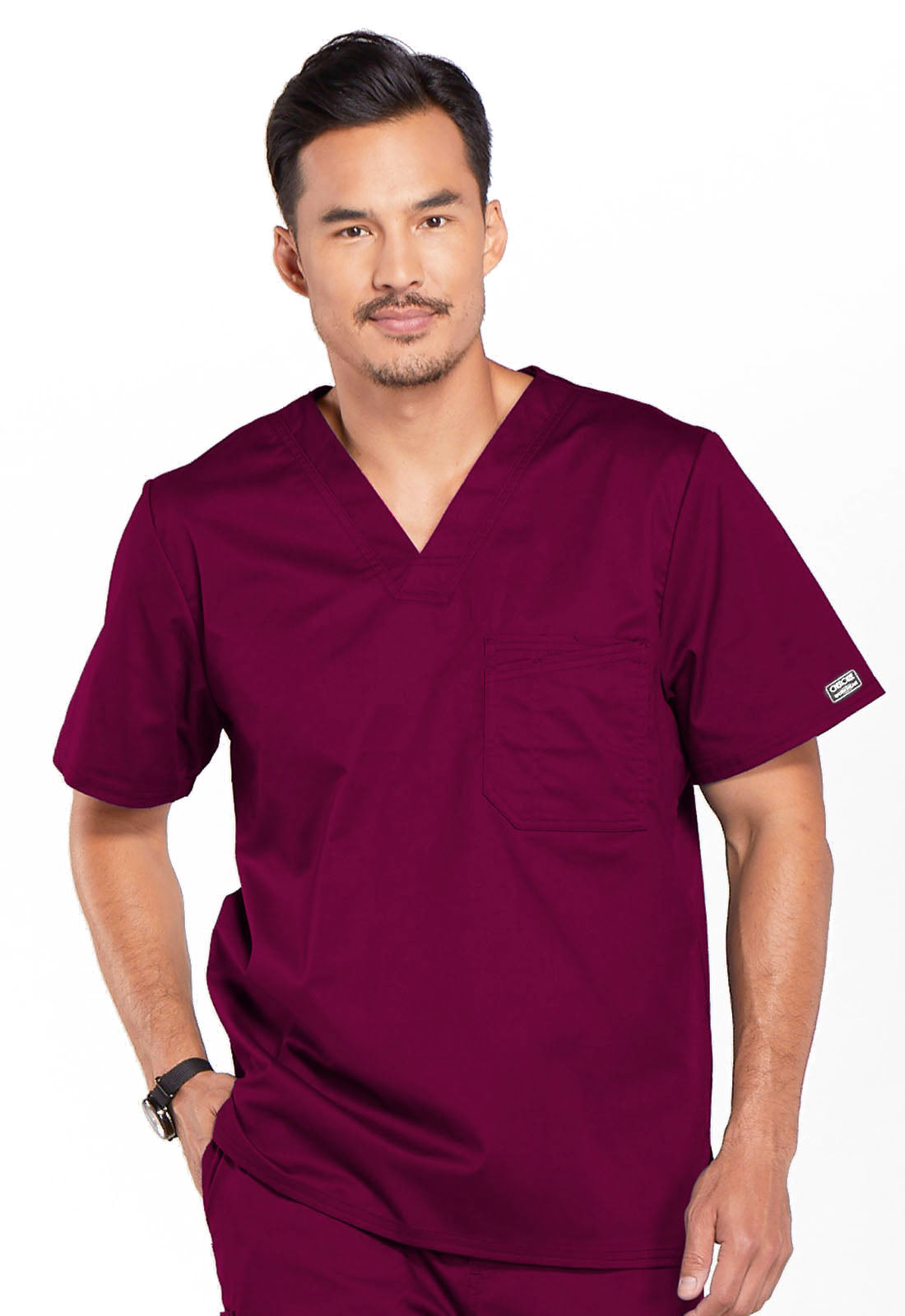 Men's V-Neck Scrub Top