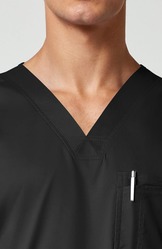 Men's V-Neck Scrub Top