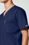 Men's V-Neck Scrub Top