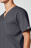 Men's V-Neck Scrub Top