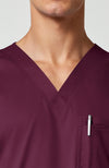 Men's V-Neck Scrub Top