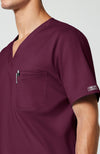 Men's V-Neck Scrub Top