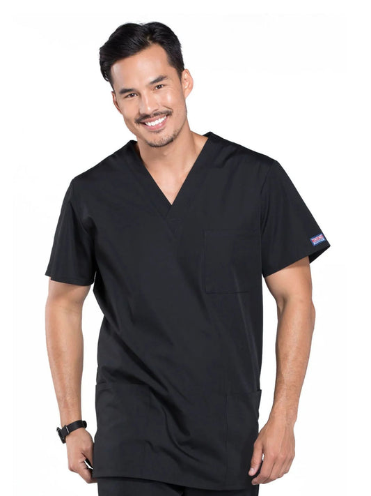 Cherokee Unisex WW Originals V-Neck Top - Black