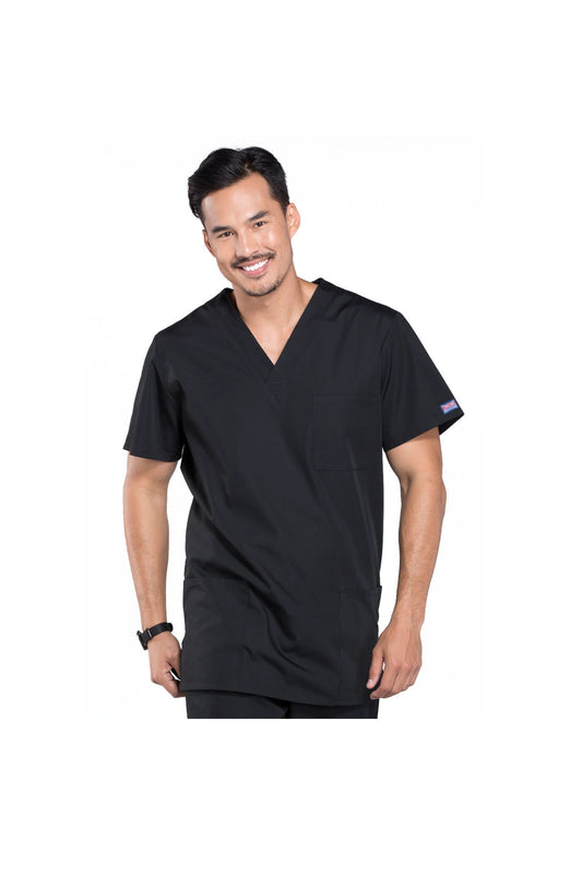 Cherokee Unisex WW Originals V-Neck Top - Black