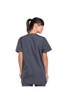 Cherokee Unisex WW Originals V-Neck Top - Pewter